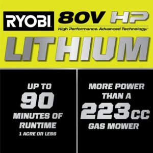 RYOBI 80v Hp brushless 30″ self-propelled dual-blade lawn mower kit - Image 15