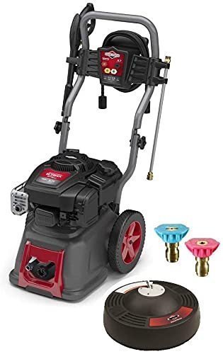 41suZ50c3hL.jpg Briggs & Stratton 20679 190cc Gas 2.7 GPM Pressure Washer with 14 in. Surface Cleaner and Second Story Nozzle Kit - Image 1