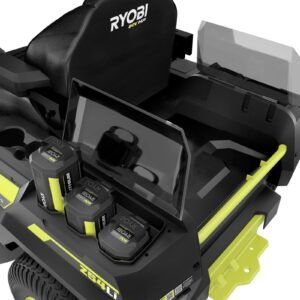 80V Max HP Lithium 54″ Brushless Electric Zero Turn Lawn Mower - Image 8