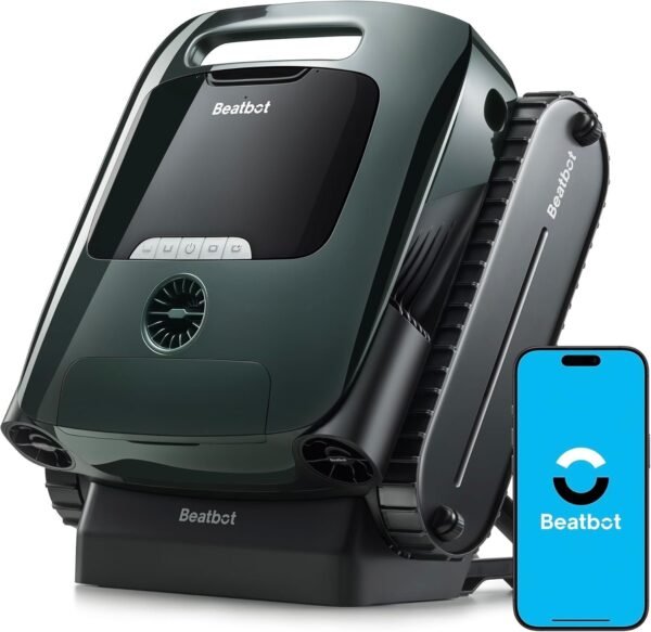 Beatbot AquaSense 2 Pro Robotic Pool Cleaner – 5-in-1 Cordless Skimmer & Clarifier, App-Controlled, Smart Parking, Up to 3,875 Sq. Ft. – Obsidian - Image 10