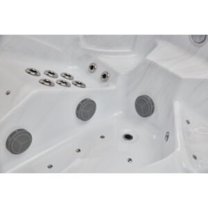 Danika 5-person 68-jet Hot Tub With Bluetooth In Gray - Image 11