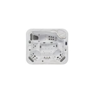 Danika 5-person 68-jet Hot Tub With Bluetooth In Gray - Image 6